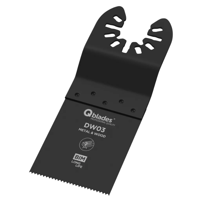 Qblades Multitool Zaagbladen | DW Aansluiting | Productfoto | Kenniscentrum CTN