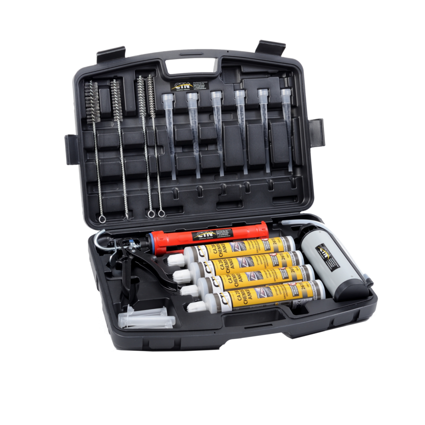Complete koffer Chemisch Anker + Acc.
