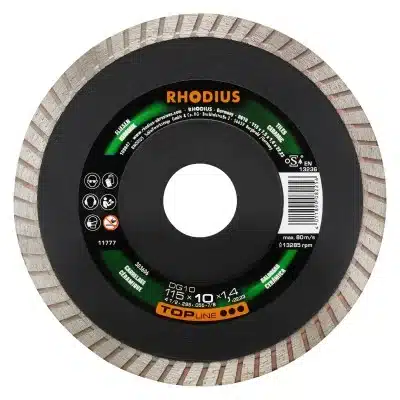 Rhodius DG10 - Doorslijpschijf Keramiek