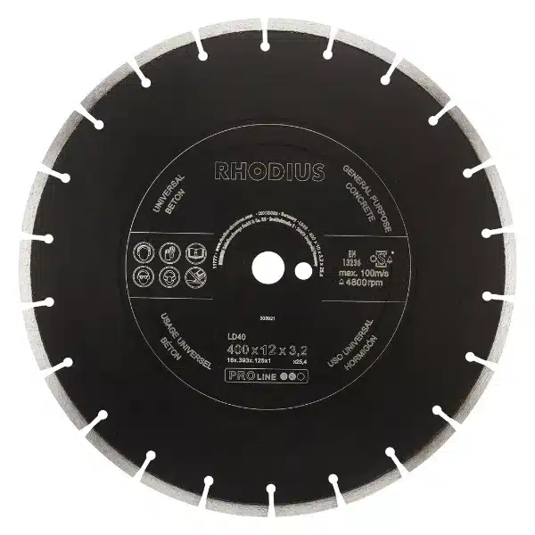 Rhodius LD40 - Diamantzaag Beton & Graniet