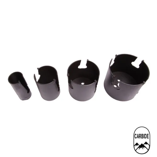Gatenboor TCT, carbide tanden